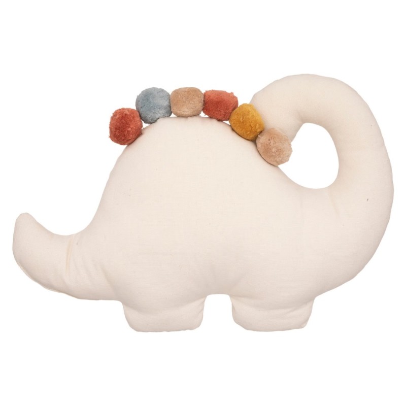 Pernuta Dinosaur, bumbac, poliester, multicolor, 30x40 cm, 188264