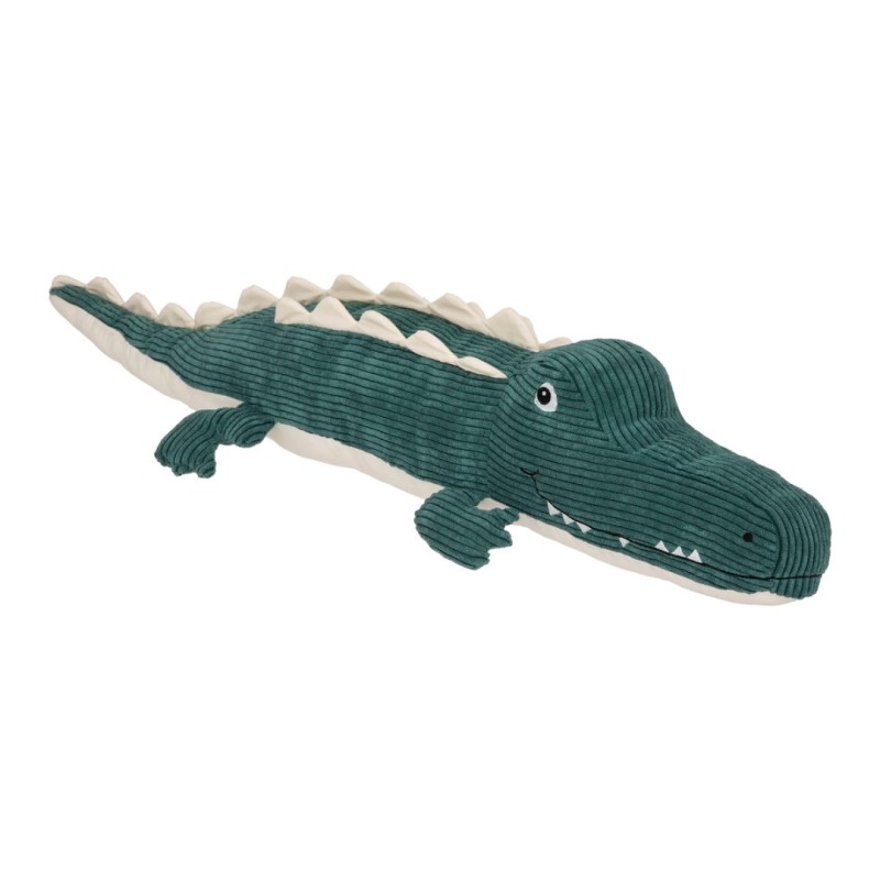 Jucarie copii Crocodil, poliester, verde, H.23 cm, 188232