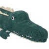 Jucarie copii Crocodil, poliester, verde, H.23 cm, 188232