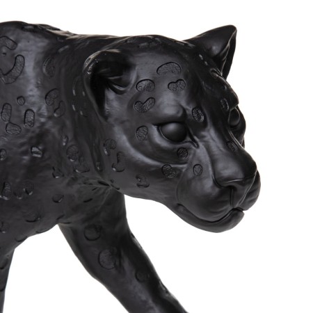 Statueta Leopard, polirasina, negru, H.28 cm, 187934 