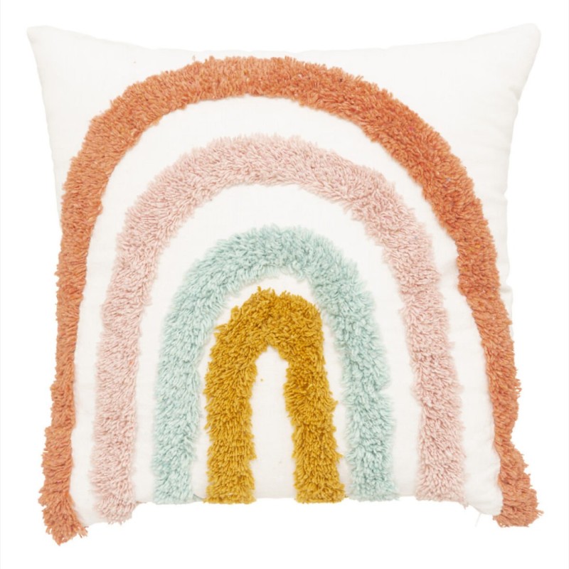Pernuta Rainbow, bumbac, multicolor, 40x40 cm, 194013