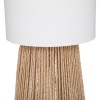 Lampadar Aissa, metal, PVC, hartie, bej, 1XE27, H.130 cm, 190636
