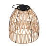 Lampa solara exterior Esha, metal, polipropilena, bej, H.32 cm, 190603