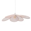 Suspensie Naya, metal, roz, 1XE27, D.72 cm, 193982