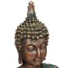 Statueta Buddha, polirasina, bleu, H.43 cm, 193314