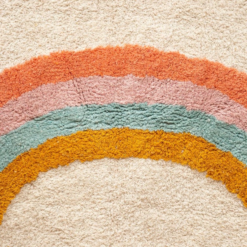 Covor copii Rainbow, bumbac, multicolor, 100x150 cm, 194012