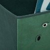 Cutie depozitare Dinosaure, carton, poliester, verde, 29x29 cm, 195823