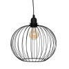 Suspensie Victa, metal, negru, 1XE27, D.28 cm, 195314