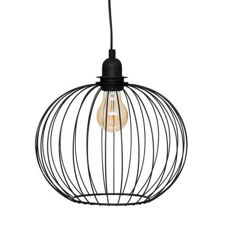 Suspensie Victa, metal, negru, 1XE27, D.28 cm, 195314 