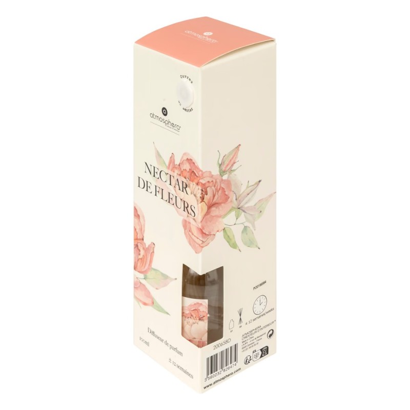 Difuzor de parfum Oudy, bujor, 100 ml, 200658D