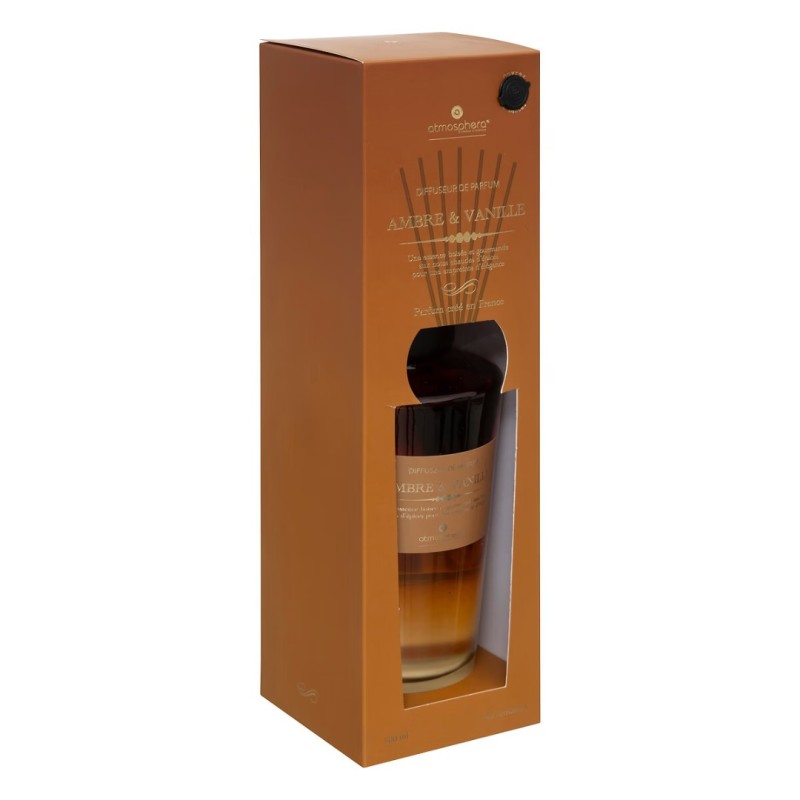 Difuzor de parfum Alma, chihlimbar si vanilie, 500 ml, 200620A