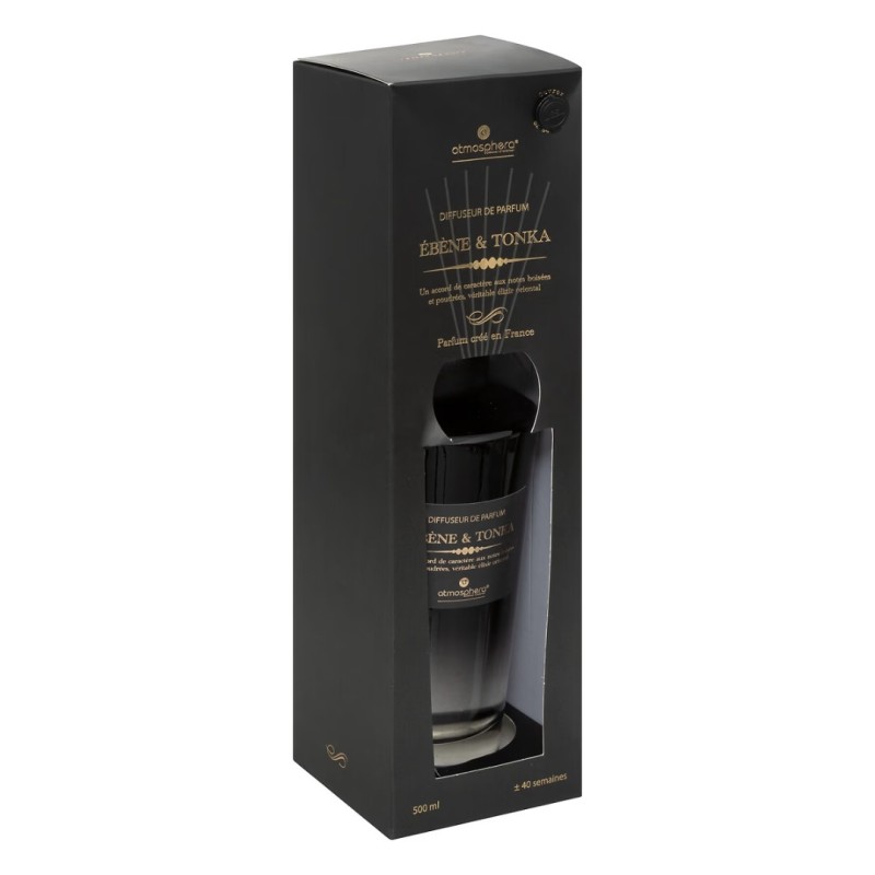 Difuzor de parfum Alma, abanos si tonka, 500 ml, 200620C