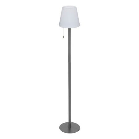 Lampadar exterior Zack, metal, polipropilena, gri, reincarcabil, LED, USB, H.108 cm, 200079