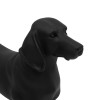 Statueta Caine, rasina, negru, L.40 cm, 200837