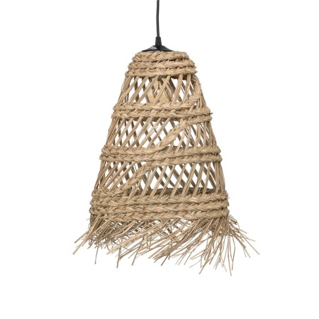 Suspensie Lahys, metal, rachita, bej, 1XE27, D.28 cm, 200099 