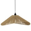 Suspensie Miha, metal, sfoara, bej, 1XE27, D.58 cm, 202609