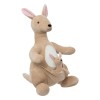 Jucarie copii Kangaroo, poliester, bej, H.63 cm, 200435