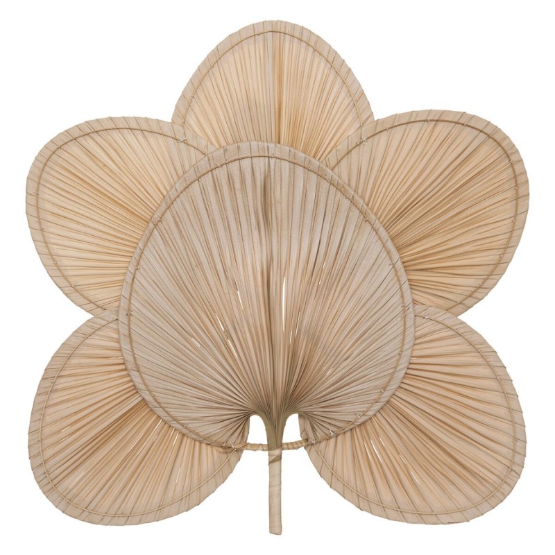 Decoratiune de perete Selma, bambus, 70x70 cm, 200280