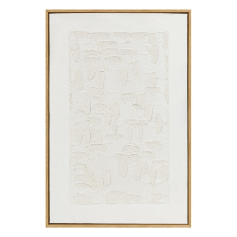 Tablou 3D Talima, MDF, polistiren, poliester, alb, H.90 cm, 205686