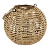 Felinar Maty, metal, iuta, maro, H.15 cm, 204247