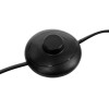 Lampadar Alec, metal, panza, negru, 1XE27, H.154 cm, 202654