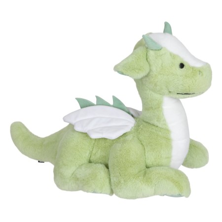 Jucarie copii Dragon, poliester, verde, H.33 cm, 200463