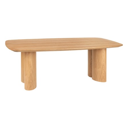 Masa dining Aliona, MDF natur, L.220 cm, 197817