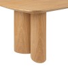 Masa dining Aliona, MDF natur, L.220 cm, 197817