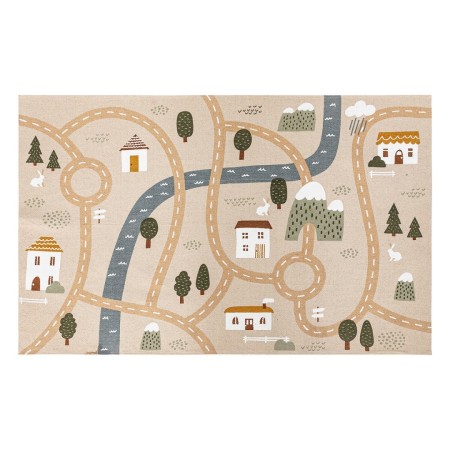 Covor copii Niels, iuta, bej, 100x150 cm, 195913