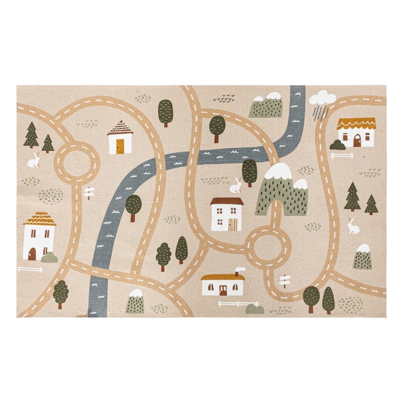 Covor copii Niels, iuta, bej, 100x150 cm, 195913
