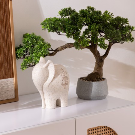 Bonsai artificial, ghiveci ceramica, H.60 cm, 206548
