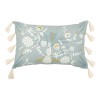 Pernuta Wild, bumbac, poliester, verde celadon, 38x58 cm, 209106