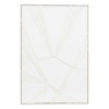 Decoratiune perete Jyoti, MDF, polistiren, alba, H.92 cm, 209427