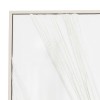 Decoratiune perete Jyoti, MDF, polistiren, alba, H.92 cm, 209427