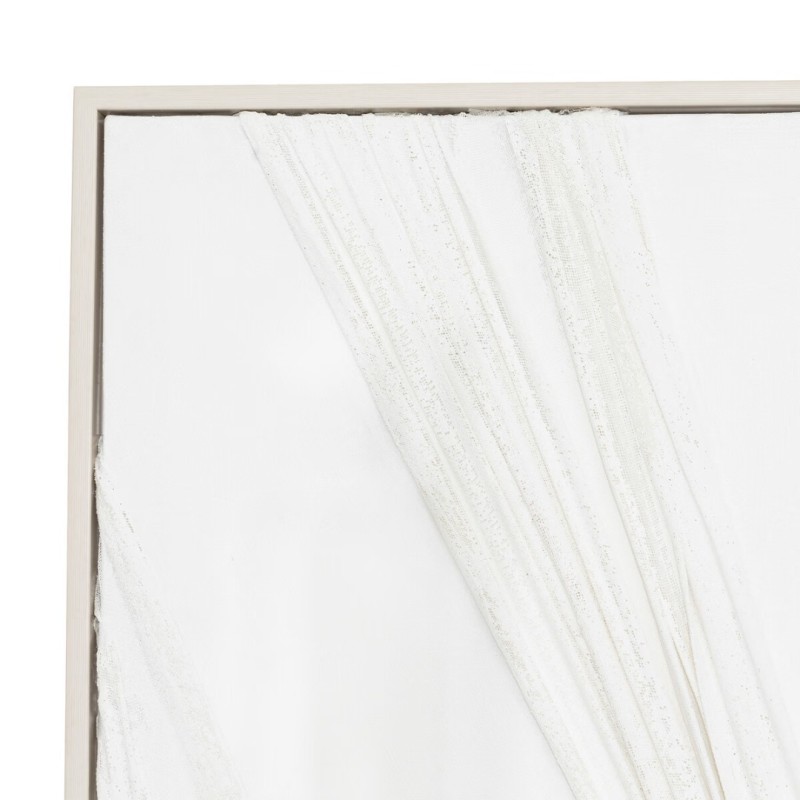 Decoratiune perete Jyoti, MDF, polistiren, alba, H.92 cm, 209427
