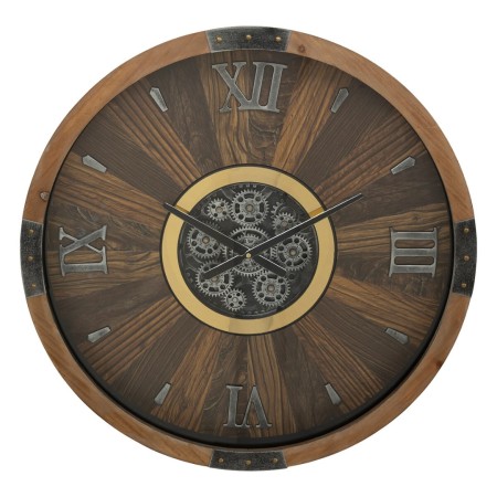Ceas de perete Keane, MDF, maro, D.63 cm, 206480