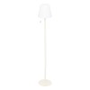 Lampadar exterior Zack, metal, polipropilena, bej, reincarcabil, LED, USB, H.108 cm, 200079D