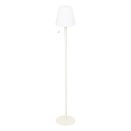 Lampadar exterior Zack, metal, polipropilena, bej, reincarcabil, LED, USB, H.108 cm, 200079D