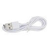 Lampadar exterior Zack, metal, polipropilena, bej, reincarcabil, LED, USB, H.108 cm, 200079D