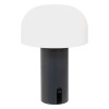 Lampa de masa exterior Jany, metal, polipropilena, gri, H.22 cm, 205945