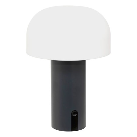 Lampa de masa exterior Jany, metal, polipropilena, gri, H.22 cm, 205945