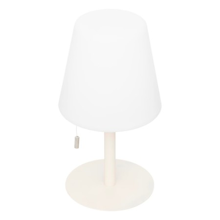 Veioza exterior Zack, metal, polipropilena, alba, LED, USB, H.30 cm, 202608D