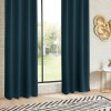 Set 2 draperii Odelie, poliester, bleu, 135x240 cm, 120598K