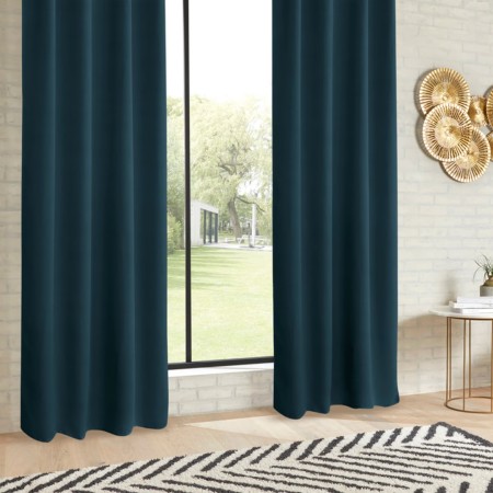 Draperie Odelie, poliester, albastru, 140x260 cm, 103859W