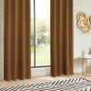 Draperie Odelie, poliester, maro, 140x260 cm, 103859U