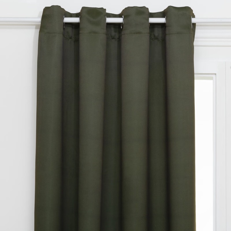 Draperie Odelie, poliester, verde khaki, 140x260 cm, 103859S