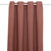 Set 2 draperii Odelie, poliester, caramiziu, 135x240 cm, 120598H