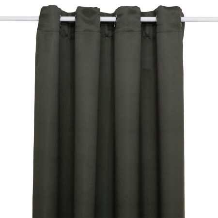 Set 2 draperii Odelie, poliester, verde khaki, 135x240 cm, 120598F