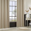 Draperie Maely, poliester, bej, 135x260 cm, 209089B