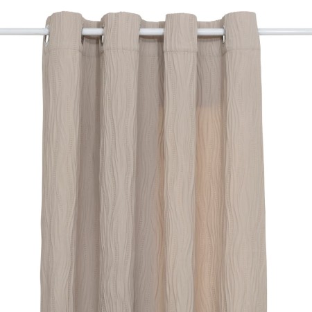 Draperie Maely, poliester, bej, 135x260 cm, 209089B